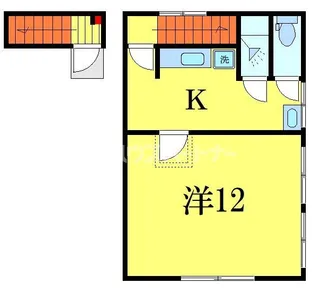 パルト館【2階】の間取り
