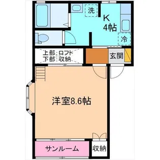 ファミール2000【2階】の間取り