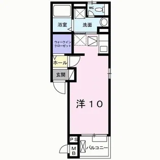 シカモア スクエア【2階】の間取り