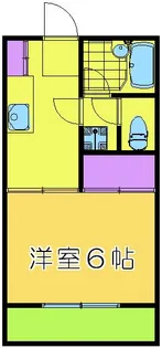 第3栄光荘【2階】の間取り