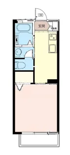 サンハイツオオモリII【2階】の間取り