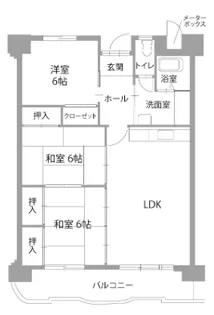 愛知県名古屋市緑区小坂1【マンション】の間取り