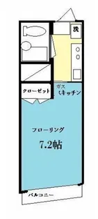 セントラルマンション武蔵小杉【4階】の間取り