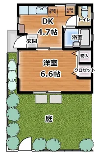 エンゼルハイム【1階】の間取り