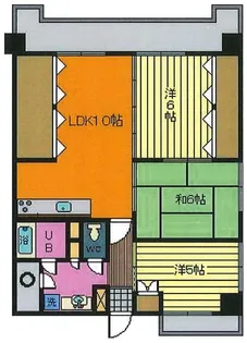 3LDKの間取り画像