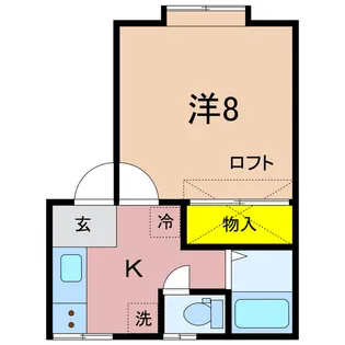 コーポヒルトップ【2階】の間取り