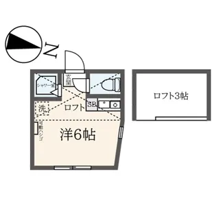 ユナイト清水ヶ丘エル・ポトロ【2階】の間取り
