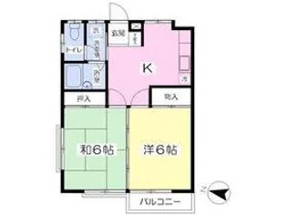 コーポヤマト【1階】の間取り