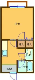 ハイツサクセス【1階】の間取り