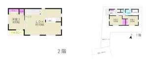 神奈川県厚木市関口【一戸建】の間取り