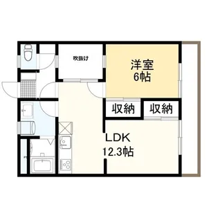伊勢崎第2コートハウス【2階】の間取り