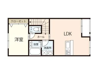 カーム八幡【2階】の間取り