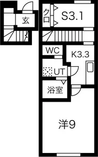 LebeL vier【2階】の間取り