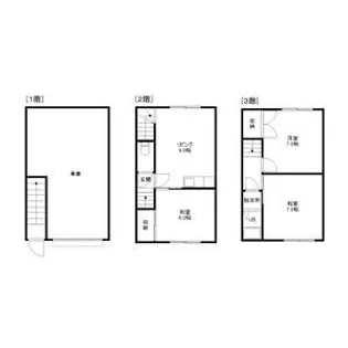 あおいハウスB【2階】の間取り