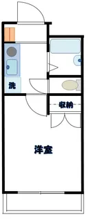 サンパレス【3階】の間取り