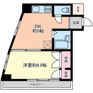TKマンション【4階】の間取り