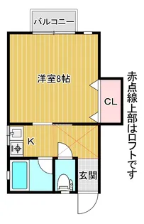 ジョイフル【1階】の間取り