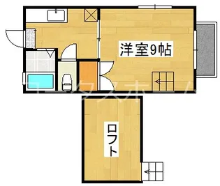 サニーコート A棟【2階】の間取り