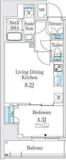 プライムブリス板橋本町【5階】の間取り