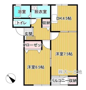 ステラA【1階】の間取り