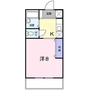 メゾン・プライム【1階】の間取り