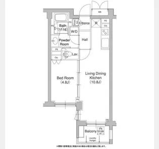 コンフォリア原宿【4階】の間取り
