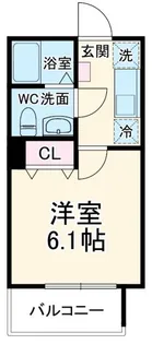 神奈川県川崎市麻生区岡上5【アパート】の間取り
