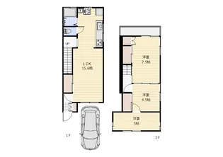 埼玉県富士見市水谷東3【一戸建】の間取り
