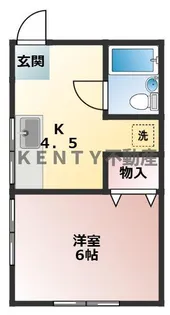 サンビレイ1【2階】の間取り