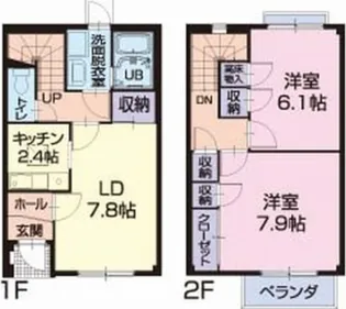 静岡県焼津市石津【一戸建】の間取り
