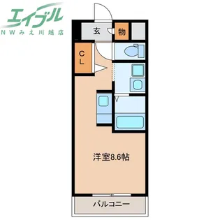 エクセレントヒロナガ【2階】の間取り