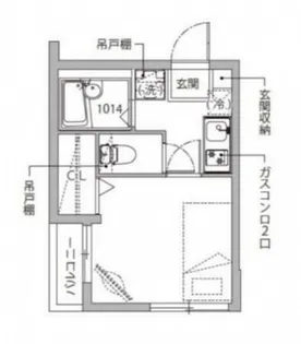 プレシャスメゾン目黒【2階】の間取り