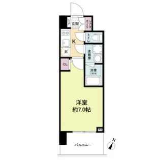 スプランディッドII【10階】の間取り