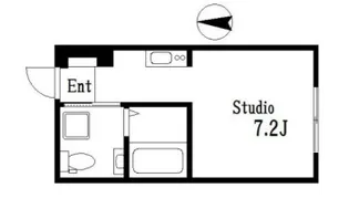Bonds Stage千鳥町【1階】の間取り