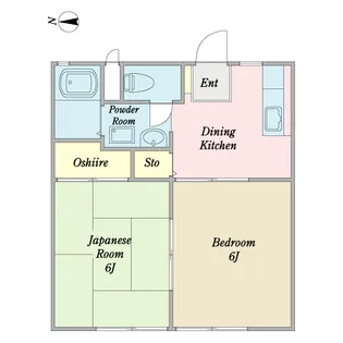 メゾンNK【2階】の間取り