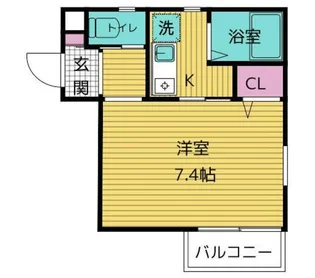 小金井プラザマンション【2階】の間取り