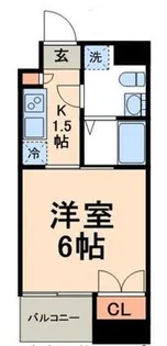 ヴェルステージ大塚【7階】の間取り