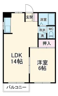 メゾン・ラポール【2階】の間取り