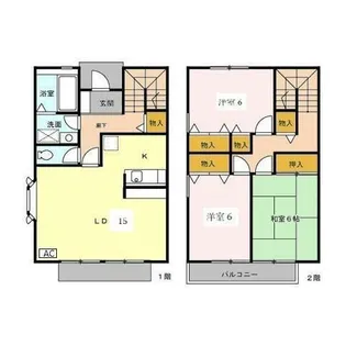 ロイヤルガーデン 壱~七番館の間取り