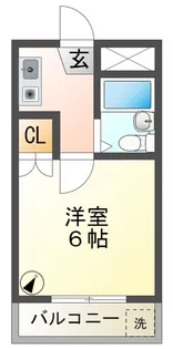 レインボー東千代田【3階】の間取り