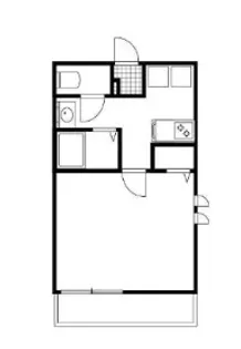 パークメゾン本駒込【2階】の間取り