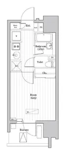 大森海岸レジデンス【2階】の間取り