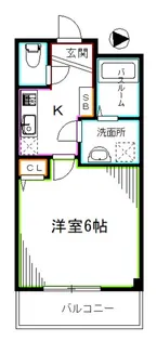 東京都杉並区下井草4【マンション】の間取り