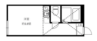 パークス横濱【2階】の間取り
