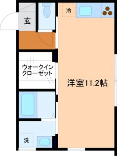 サン・ステージ久方II【1階】の間取り
