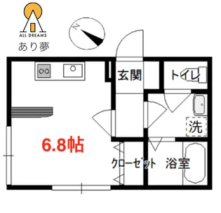 フェアリーヒルズ【1階】の間取り
