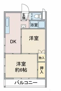 オリトハイツ【2階】の間取り