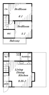 千葉県千葉市若葉区源町【一戸建】の間取り