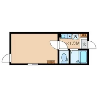 マーレ大森町【1階】の間取り