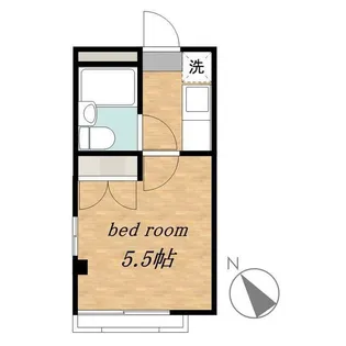 パレス菊野台【3階】の間取り